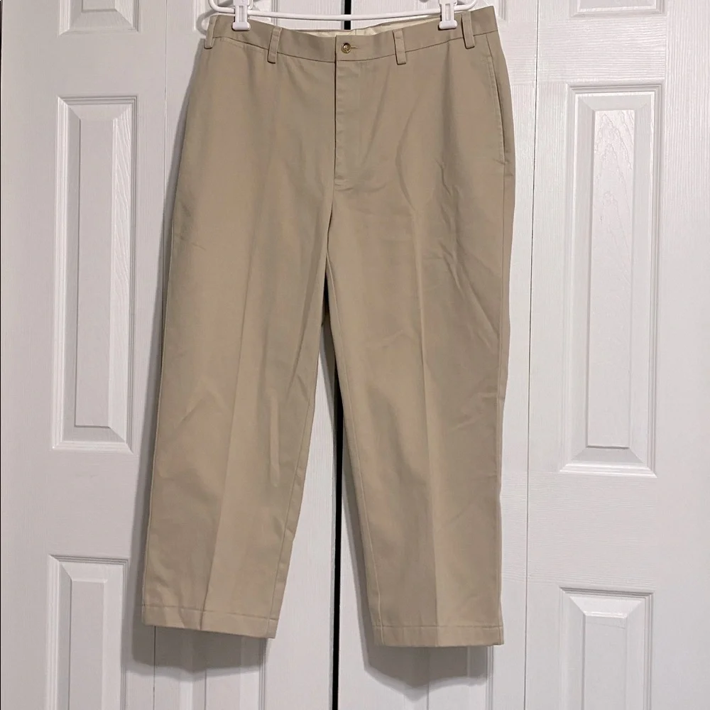 Orvis cotton khaki mens pants size 36